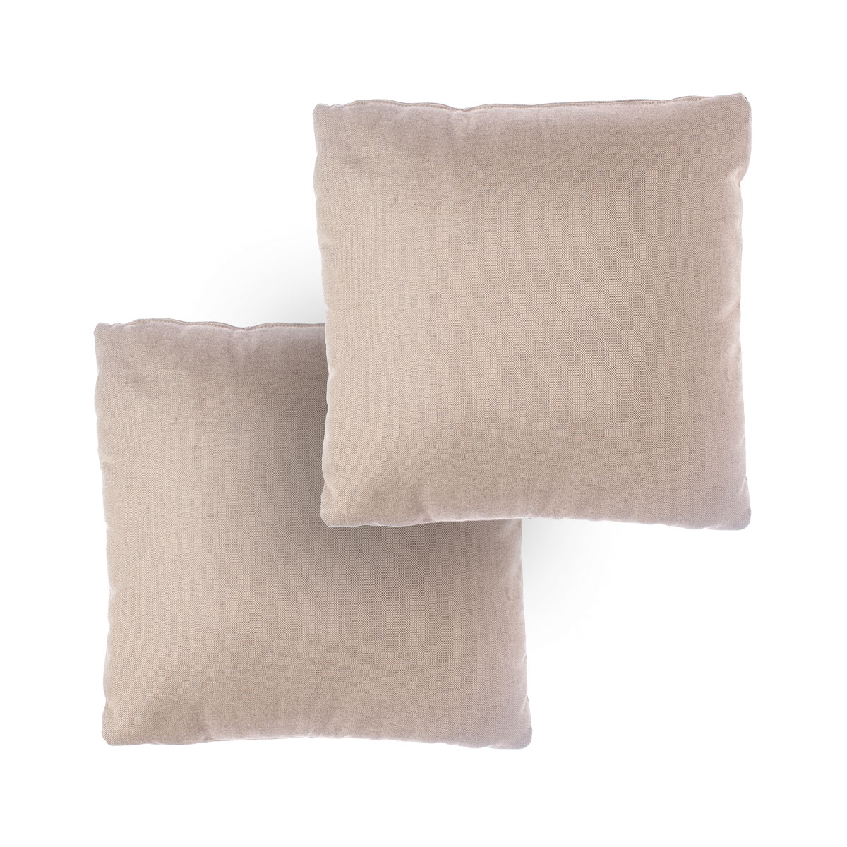 Set of 2 small cushions for 2-seater sofa Zoe Braid